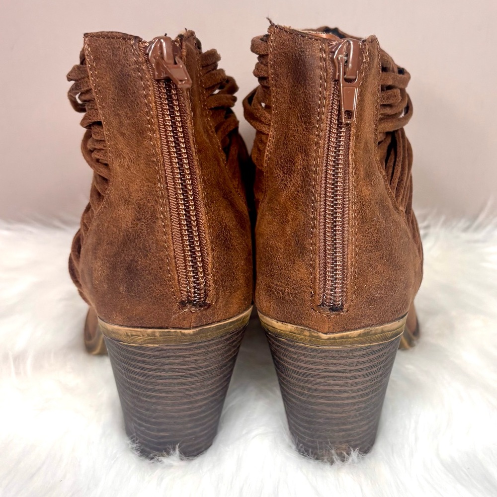 FERGALICIOUS Back Zip Ankle Booties - Picture 5 of 7